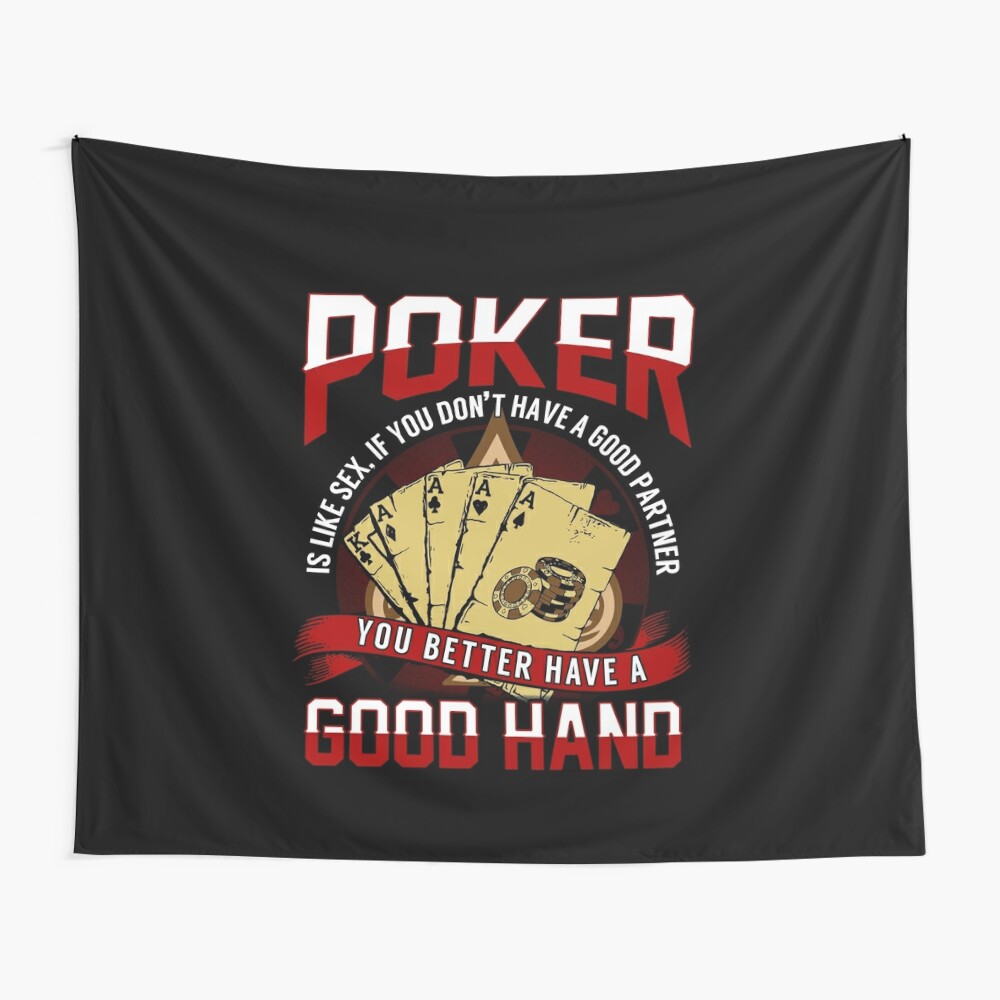 Poker Is Like Sex Funny Poker Quote Gift Idea for Card Players