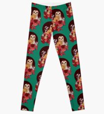 Eule Blumen Eclipse Leggings