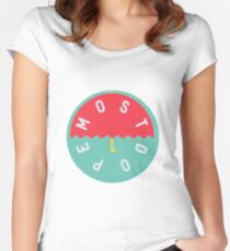Mac Miller Most Dope Symbol Fitted Scoop T-Shirt