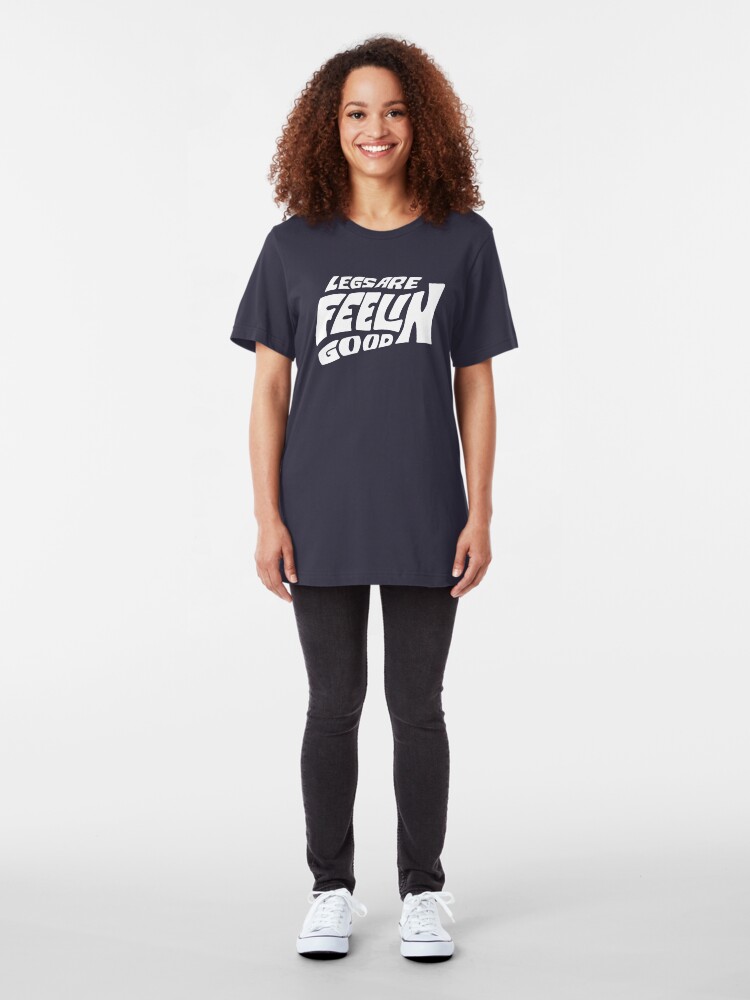 Alternate view of Legs Are Feelin Good Slim Fit T-Shirt
