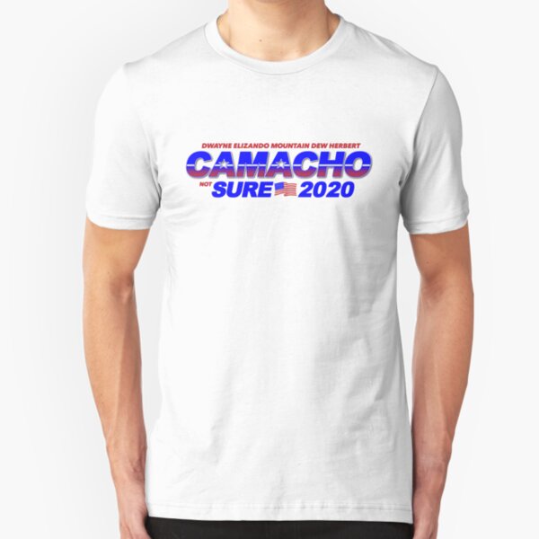 CAMACHO / not SURE - 2020 for Presidential - Idiocracy Party Slim Fit T-Shirt