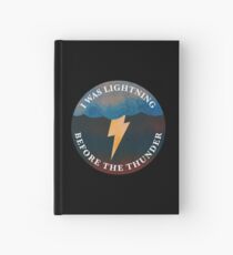 Cuaderno de tapa dura yo era un rayo antes del trueno