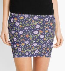 Folky Floral Mini Skirt