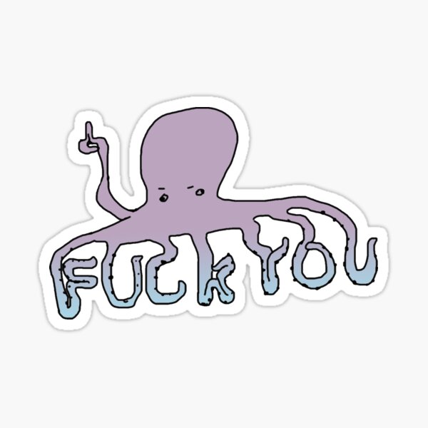Item preview, gregory the mean octopus designed and sold by photoshoffed.