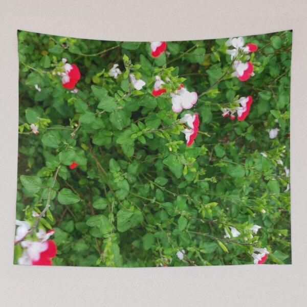 Item preview, Red and White Park Flowers designed and sold by The Rage Garden.