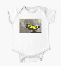 Yellow Butterfly One Piece - Short Sleeve