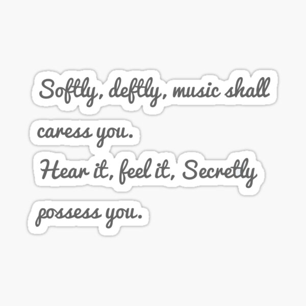 Phantom Of The Opera Quote Gifts Merchandise Redbubble