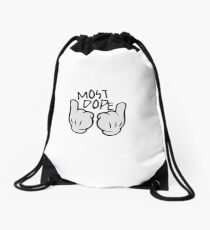 Mac Miller Most Dope Drawstring Bag
