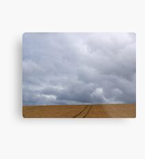 Tweed Field Metal Print