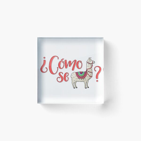 Item preview, ¿Cómo se llama? Llama designed and sold by Julia Covarrubias.