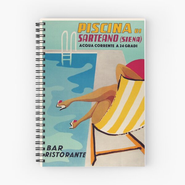 Artikelvorschau, Weinlese-Reise-Plakat Sarteano Italien entworfen und verkauft von vintagevivian.