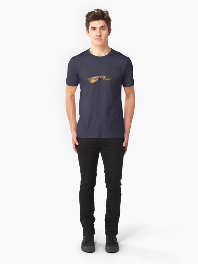 Alternate view of Rock Eagle Owl Slim Fit T-Shirt