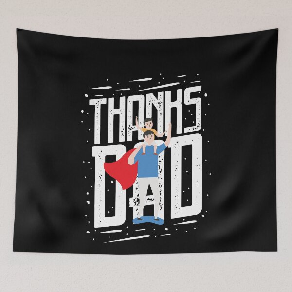 Item preview, Father Father's Day Dad Daddy Superhero Dad designed and sold by haselshirt.
