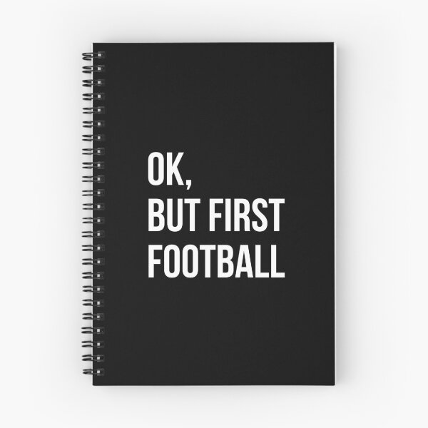 Item preview, BUT FIRST FOOTBALL designed and sold by MadEDesigns.