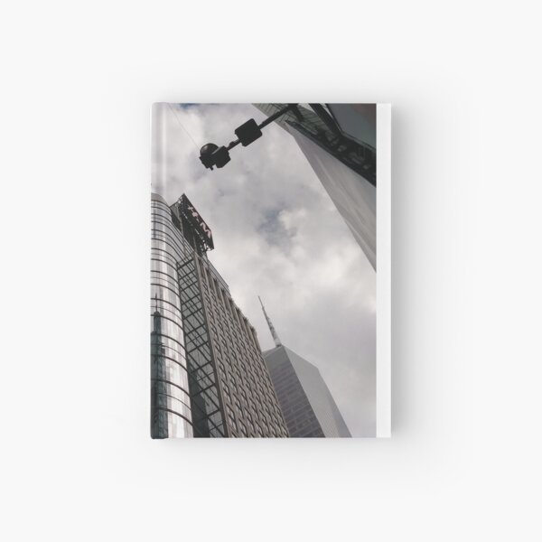 #Manhattan, #NewYork, #NewYorkCity, #buildings, #streets, #pedestrians, #people, #cars, #building, #architecture, #city, #skyscraper #sky, #urban, #glass, #downtown, #tower, #skyline, #tall Hardcover Journal