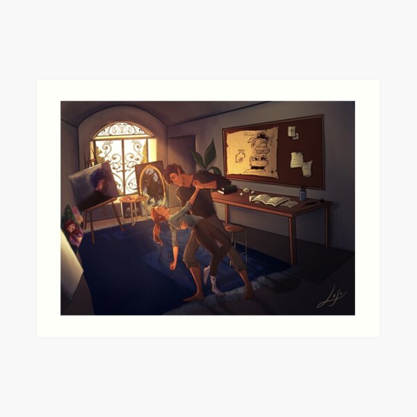 "Dance with me Darling" Art Print