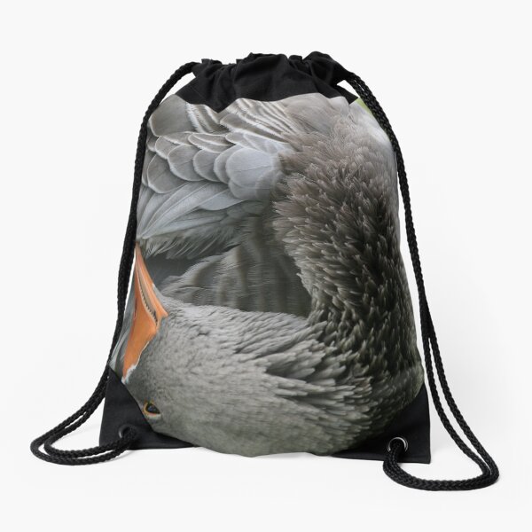 Twisted Goose Drawstring Bag