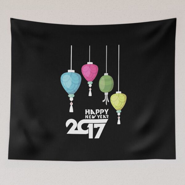 Item preview, Happy New Year 2017 designed and sold by overstyle.