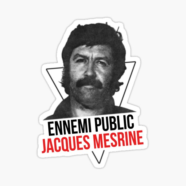 Artikel-Vorschau von T-Shirt von Jacques Mesrine – Frankreichs Staatsfeind Nummer Eins, designt und verkauft von T-shirt For You.