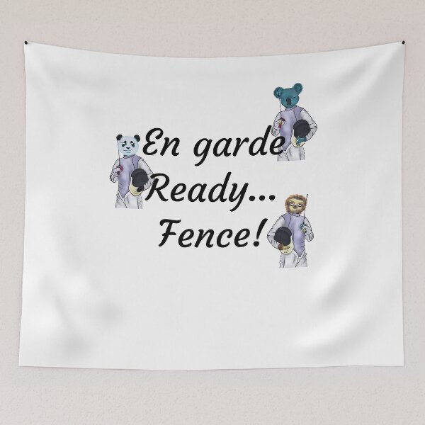 Item preview, Foil Fencing Koala Bear Panda and Sloth Fencer Friends designed and sold by SelfieAddict.