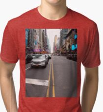 building, architecture, city, skyscraper, office, business, buildings, sky, urban, glass, downtown, tower, skyline, tall, cityscape Tri-blend T-Shirt