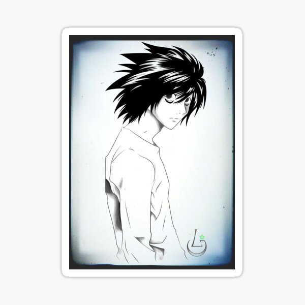 L - Elle Lawliet Sticker