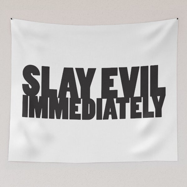 Item preview, Slay Evil Immediately - Eng ver designed and sold by ellygator.