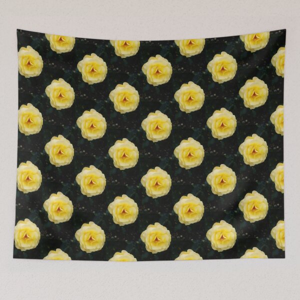 Item preview, Pale Yellow Rose Repeating  designed and sold by The Rage Garden.