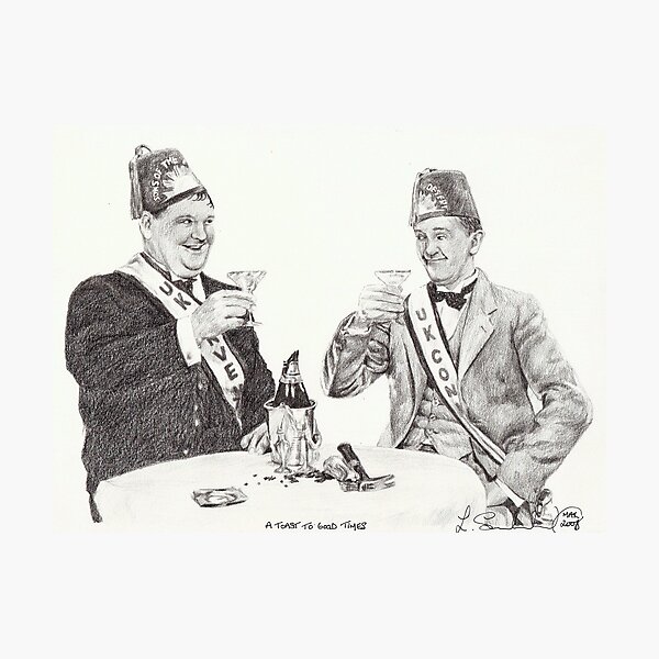 'A toast to good times' Photographic Print