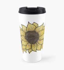 Three Sunflowers Travel Mug