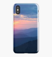 Sunset in the Great Smoky Mountains iPhone Case