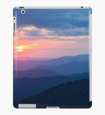 Sunset in the Great Smoky Mountains iPad Case/Skin