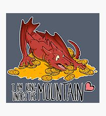 Cute under the mountain Photographic Print