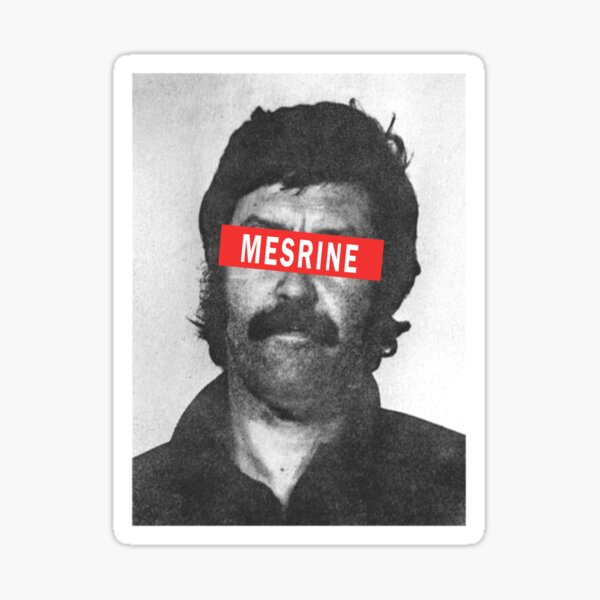 JACQUES MESRINE Sticker