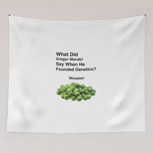 Item preview, Gregor Mendel - Joke - Biology designed and sold by jonaszeferino.