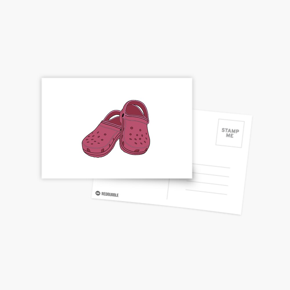 crocs classic pomegranate