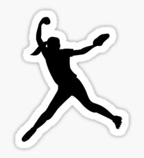 Pegatina Etiqueta engomada de la jarra del softball