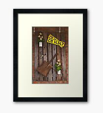 Wall Hanger 2 Framed Print