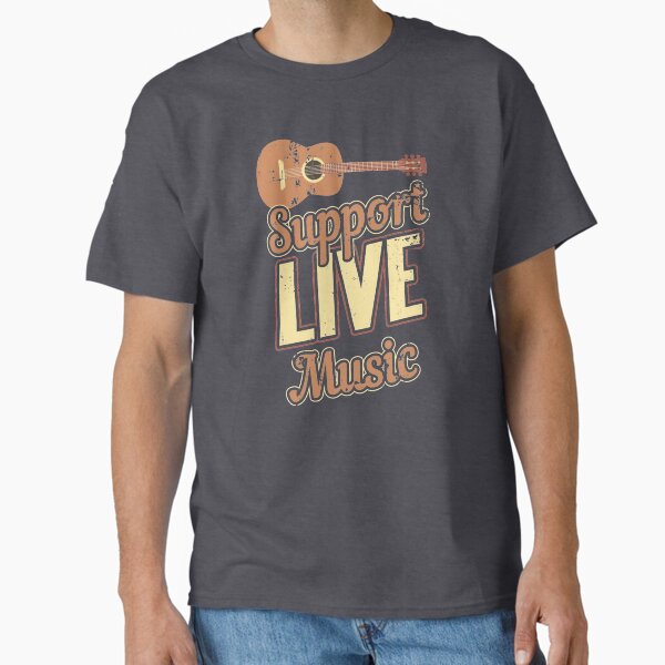 Item preview, Support Live Music Musician Band Indie Retro designed and sold by James  L..