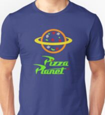 Pizza Planet - Toy Story Slim Fit T-Shirt