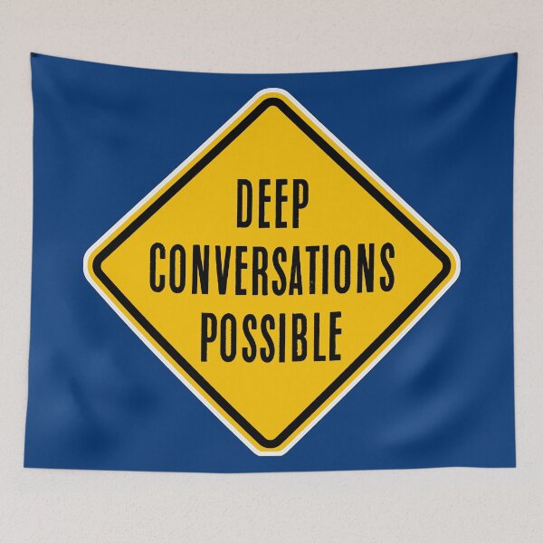 Item preview, Deep Conversations Possible designed and sold by PromoteProgress.