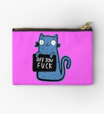 Off you fuck Cat Studio Pouch