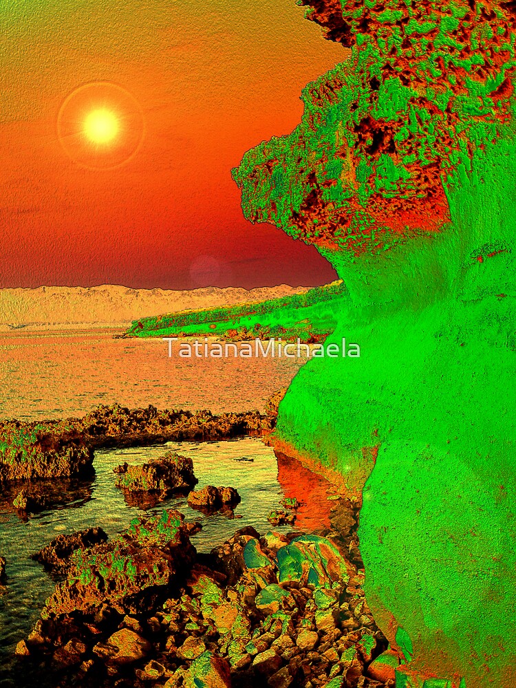 Thumbnail 2 of 2, Greeting Card, DREAMBEACH designed and sold by TatianaMichaela.
