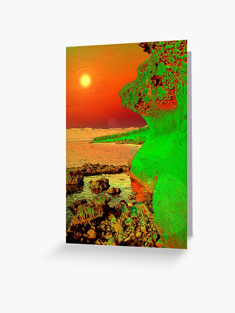 Thumbnail 1 of 2, Greeting Card, DREAMBEACH designed and sold by TatianaMichaela.