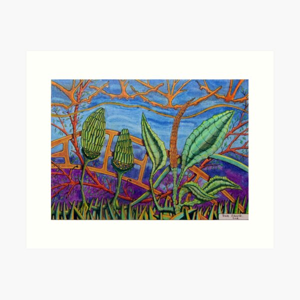 Item preview, 430 - FANTASY VEGETATION - DAVE EDWARDS - MIXED MEDIA - 2018 designed and sold by BLYTHART.