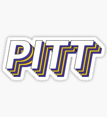 Pitt Retro-Schicht Sticker