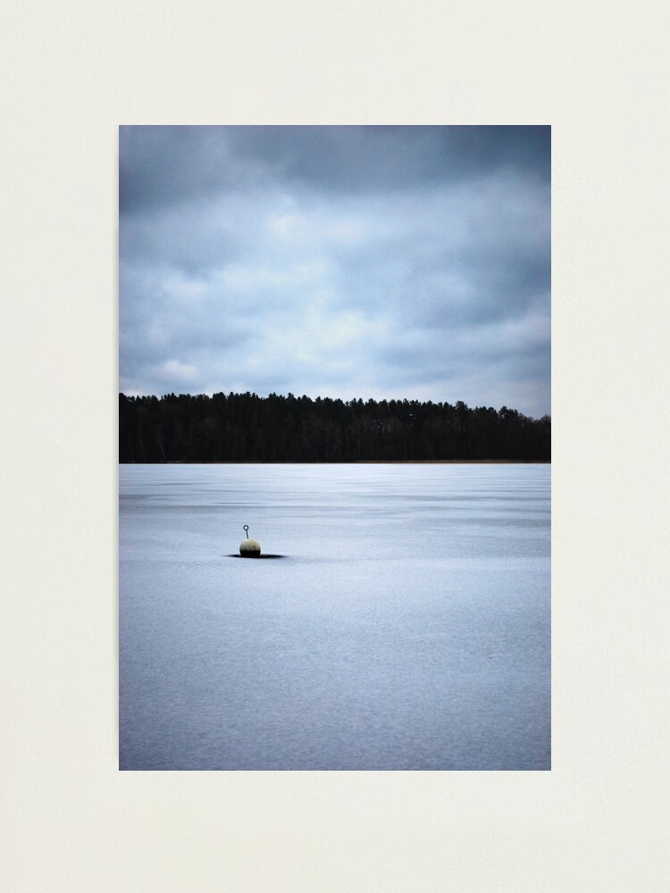 Alternate view of Nyköping Frozen Lake Photographic Print