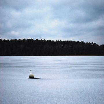Artwork thumbnail, Nyköping Frozen Lake by petegrev