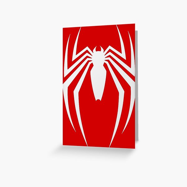PS4 Spider Greeting Card