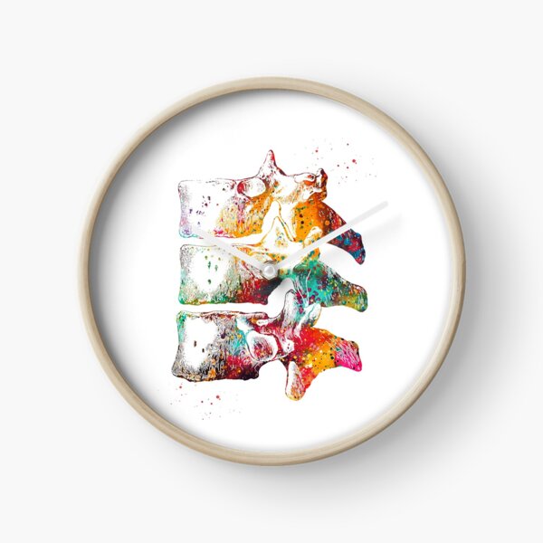 Thoracic vertebrae Clock